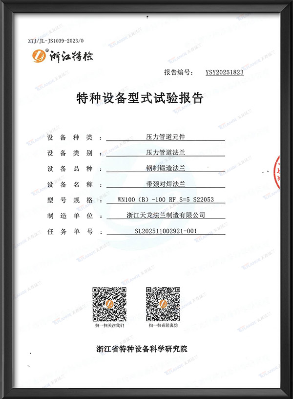 特种设备型式试验报告